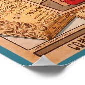 Franse  reclame voor chocolade poster (Hoek)