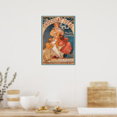 Franse  reclame voor chocolade poster (Keuken)