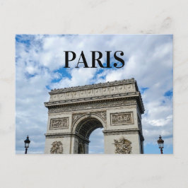 Franse Reis Parijs Arc de Triomphe Foto Briefkaart