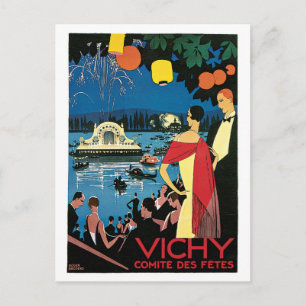  Franse reis uit de jaren 20 van de Vichy Briefkaart