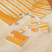 Franse reisillustratie van rivierbedekking Legpuzzel (Zijkant)