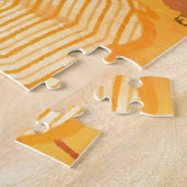 Franse reisillustratie van rivierbedekking Legpuzzel (Zijkant)