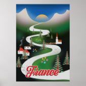 Franse  reisposter. poster (Voorkant)