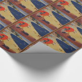 Franse reisreclame Cadeaupapier (Hoek)