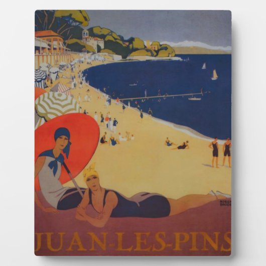  Franse reisreclame Fotoplaat (Voorkant)