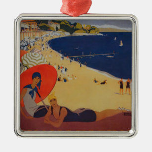 Franse reisreclame Metalen Ornament