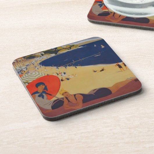  Franse reisreclame Onderzetter (Linkerzijde)