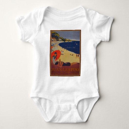 Franse reisreclame Romper (Voorkant)