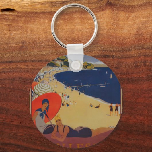 Franse reisreclame Sleutelhanger (Voorkant)