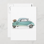 Franse reiziger briefkaart (Voorkant / Achterkant)