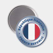 Franse Republiek Magneet (Voorkant / Achterkant)