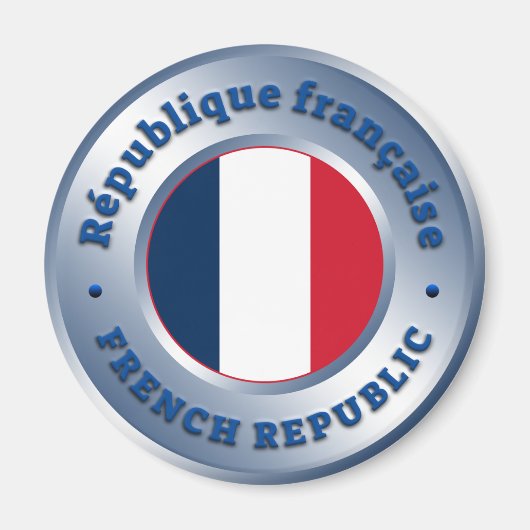 Franse Republiek Magneet (Voorkant)