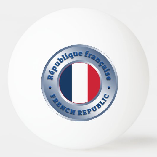 Franse Republiek Pingpongbal (Voorkant)