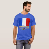 Franse Republiek T-shirt (Voorkant volledig)