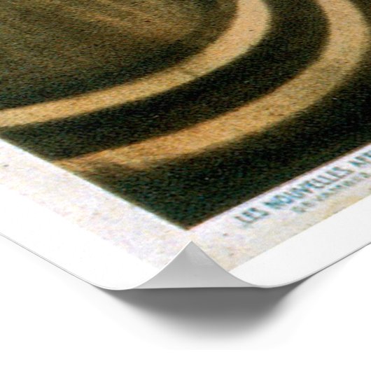 Franse Restaurants Food and Art Poster (Hoek)