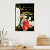 Franse Restaurants  Food and Art Poster (Keuken)