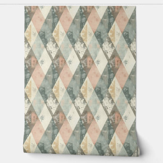 Franse Retro Harlekijn Behang