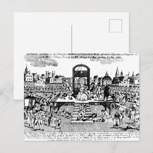 Franse revolutie briefkaart (Voorkant / Achterkant)