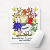 Franse revolutie Mousepad Muismat (Met muis)