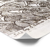 Franse Revolutionaire Cartoon Poster (Hoek)