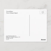 Franse rivier, PEI Briefkaart (Achterkant)