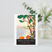 Franse riviera, kustlijn, Frankrijk Briefkaart (Staand voorkant)