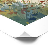 Franse Rivièra landschap Perfect Poster (Hoek)