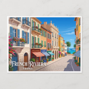 Franse Rivièra Nice Frankrijk Briefkaart