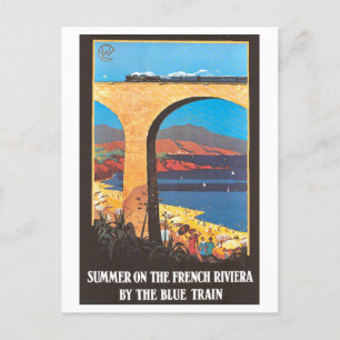  Franse Riviera Reisposter Briefkaart