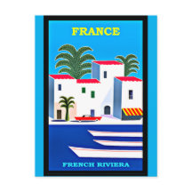  Franse Riviera Reisposter