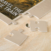 Franse Rivièra Reisposter Legpuzzel (Zijkant)