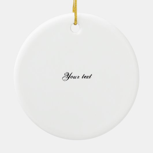 Franse Riviera Scenery Keramisch Ornament (Achterkant)