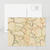 Franse rivierlijn briefkaart (Voorkant / Achterkant)