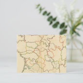 Franse rivierlijn briefkaart (Staand voorkant)