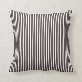 Franse Roast Brown gestripte decoratieve Kussens