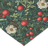  Franse rode kerst nostalgie Lange Tafelloper (Hoek)