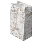 Franse Romance Collage Pink ID226 Klein Cadeauzakje (Achterkant Gekanteld)