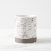  Franse Romance Collage Pink ID226 Koffiemok (Center)