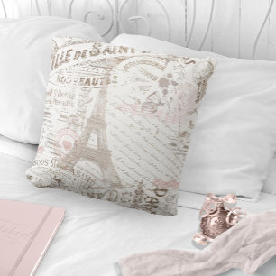  Franse Romance Collage Pink ID226 Kussen