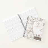  Franse Romance Collage Pink ID226 Notitieboek (Binnen)