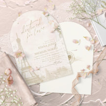 Franse Romance Wedding Blush Arch ID870