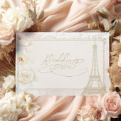 Franse Romance Wedding Blush ID870 Gastenboek