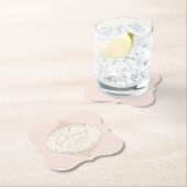 Franse Romance Wedding Cheers to Love ID870 Kartonnen Onderzetters (Insitu)