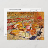 Franse romans en Roos (F359) Van Gogh Fine Art Briefkaart (Voorkant / Achterkant)