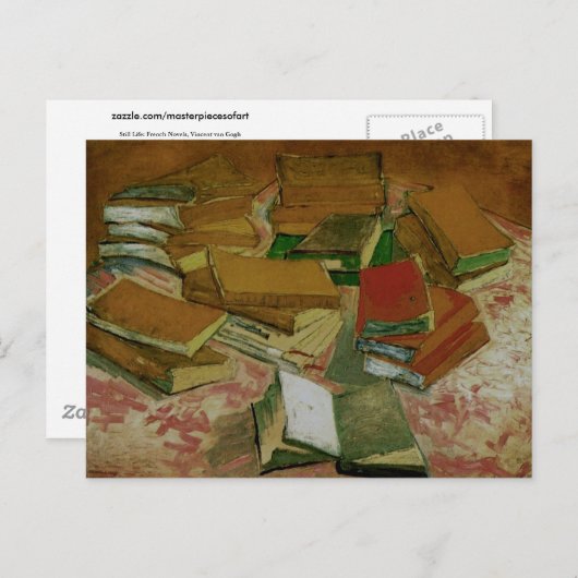 Franse romans (F358) Van Gogh Fine Art Briefkaart (Voorkant / Achterkant)