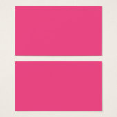 Franse Roos kleur roze achtergrond Rosey roze kleu Visitekaartjes (Voorkant /achterkant)