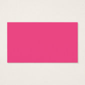 Franse Roos kleur roze achtergrond Rosey roze kleu Visitekaartjes (Achterkant)