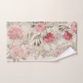 Franse Roos Passionflower Bath Towel Set Bad Handdoek (Handdoek)