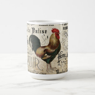  Franse Rooster de Paris Collage Koffiemok