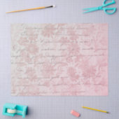 Franse  roze ontkoppeling tissuepapier (Craft)